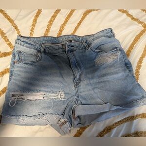 American Eagle Outfitters Light Blue Denim Shorts